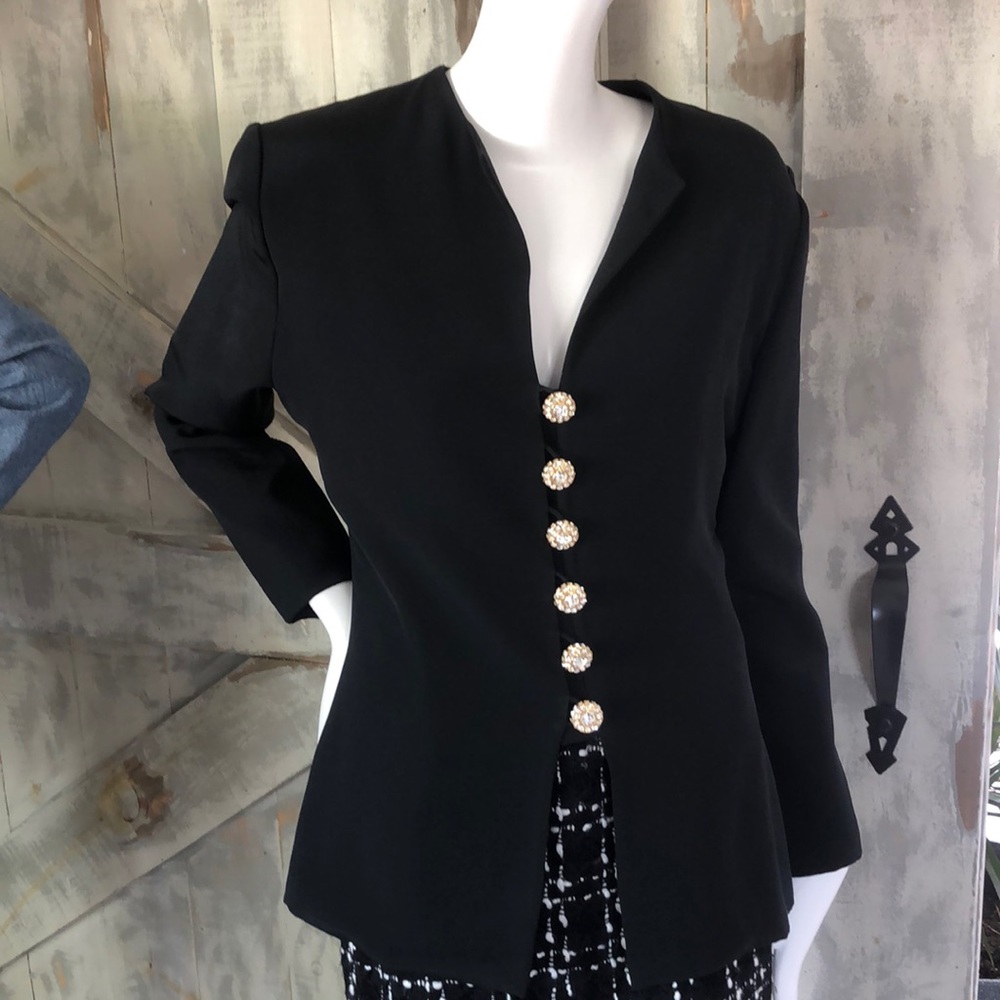 Mark Heister Classic Button Down Blazer - image 1